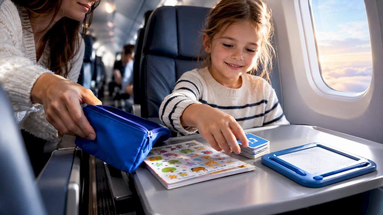 Parents: Fly With Kids Without a Tablet Using 3 Levers
